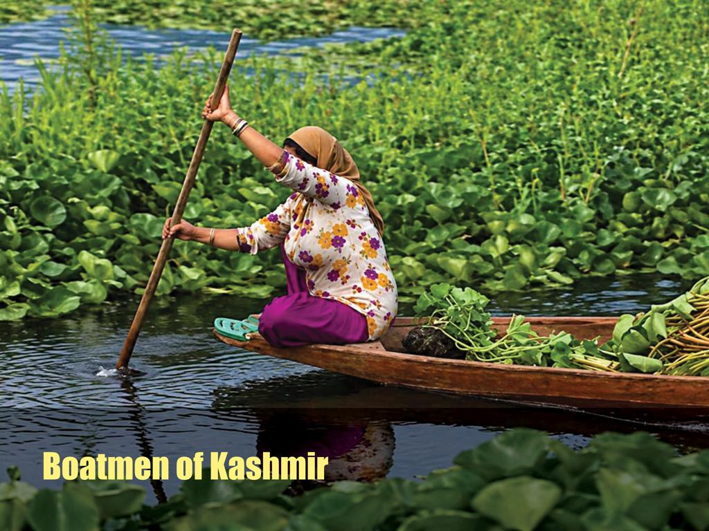 Boatmen of Kashmir