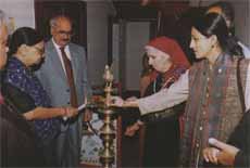 Shri B. P. Singh Inaugurating the Museum