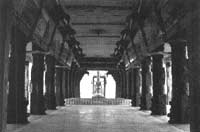 The temple corridor